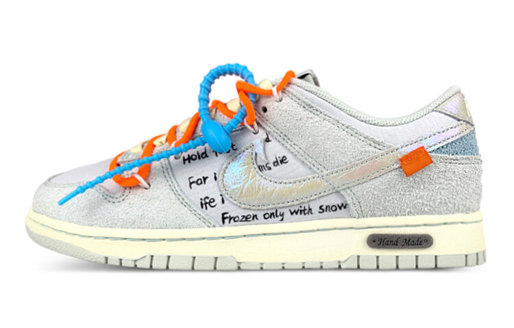 

Кроссовки Nike Dunk Skateboard Shoes Men Low-Top Gray/Yellow/Orange/Blue