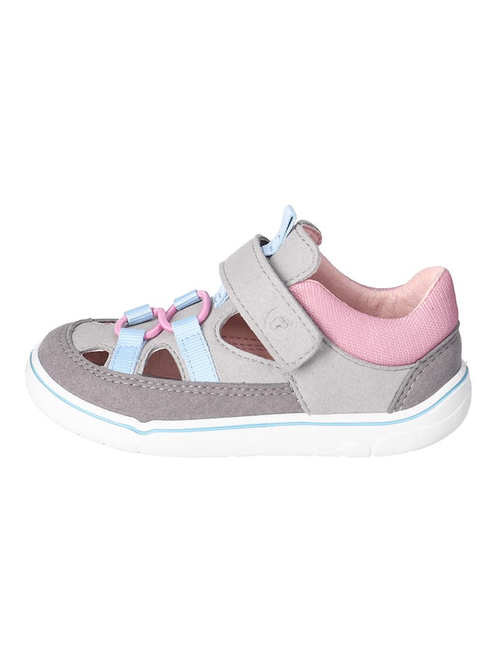 

Ricosta Сандалии Barfußschuhe in Grau/ Rosa