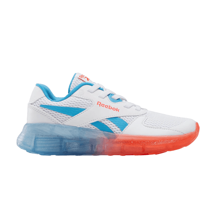 

Кроссовки Zig N' Glow 2 Elastic Lace Little Kid 'White Energy Red Always Blue', белый