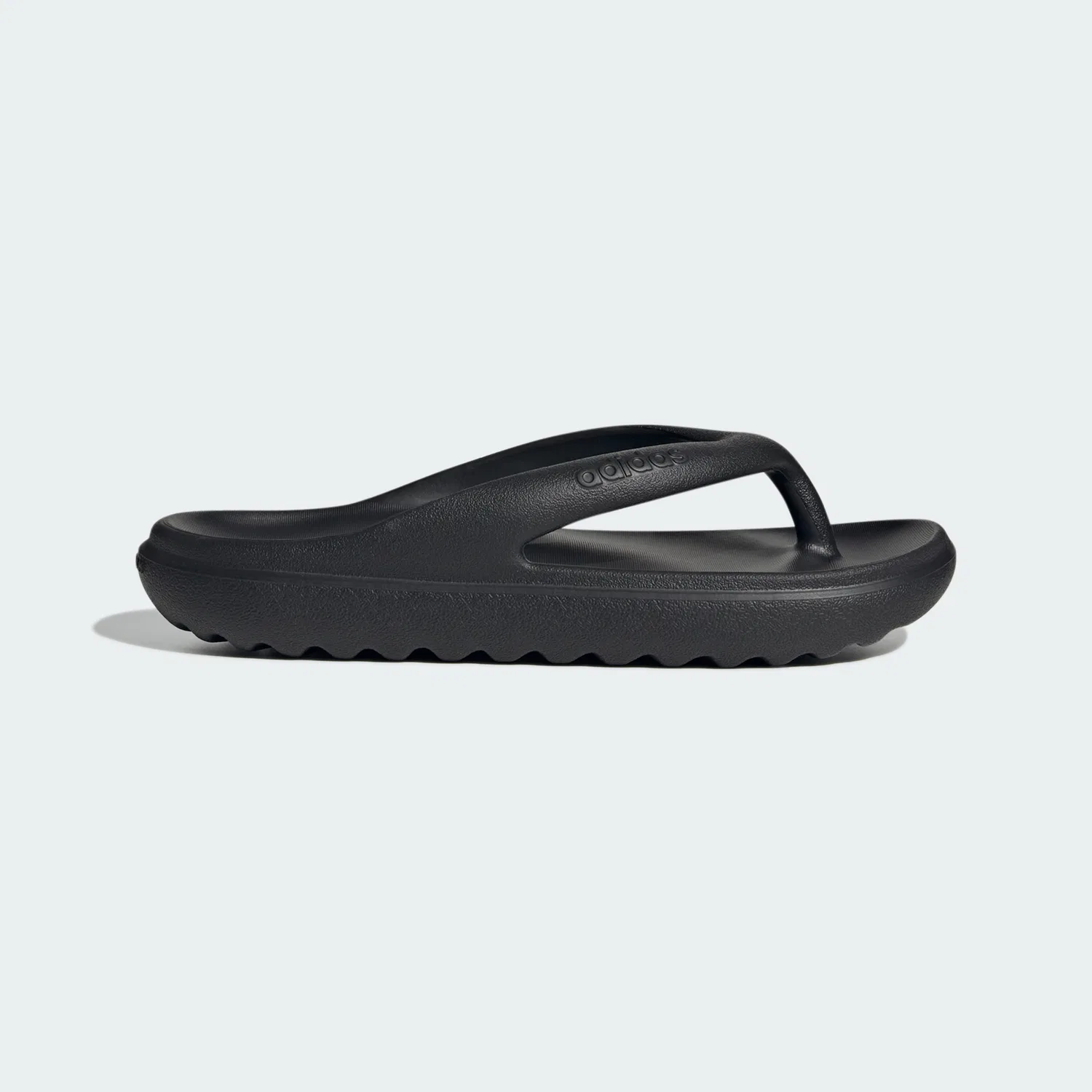 Мужские чёрные вьетнамки Adilette Lumia от Adidas