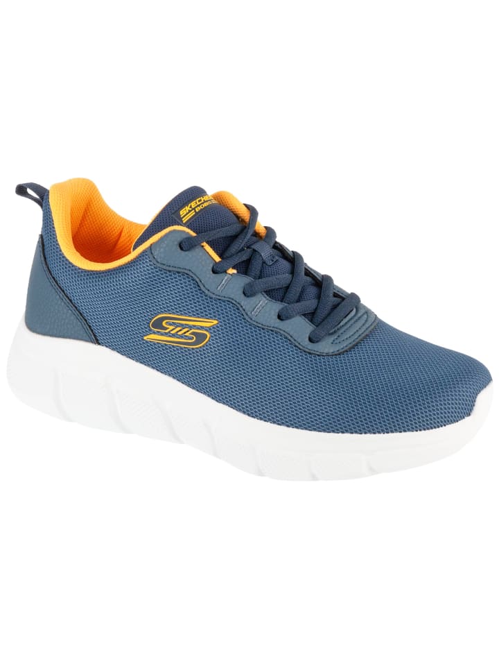 

Кроссовки на шнуровке Skechers, темно-синий