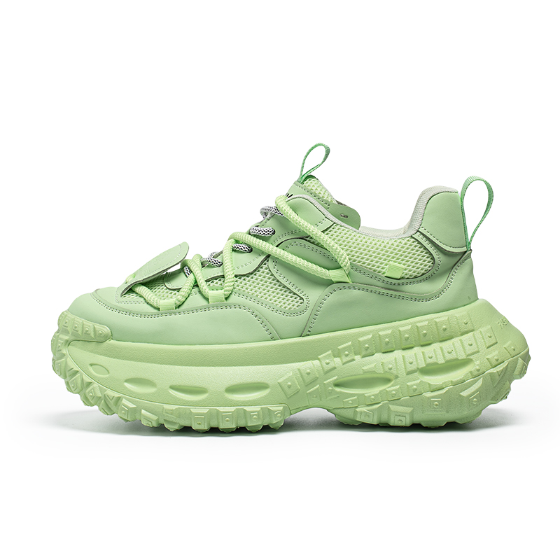 

Низкие массивные кроссовки мужские JANECO, Green