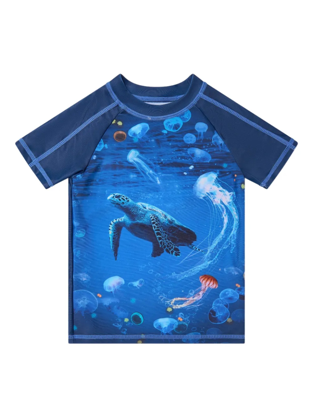 

Рашгард с принтом черепахи SOLISWIM KIDS, синий
