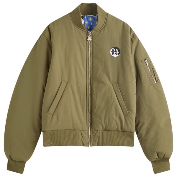 

Двусторонняя куртка-бомбер Desire Connections Carne Bollente, хаки