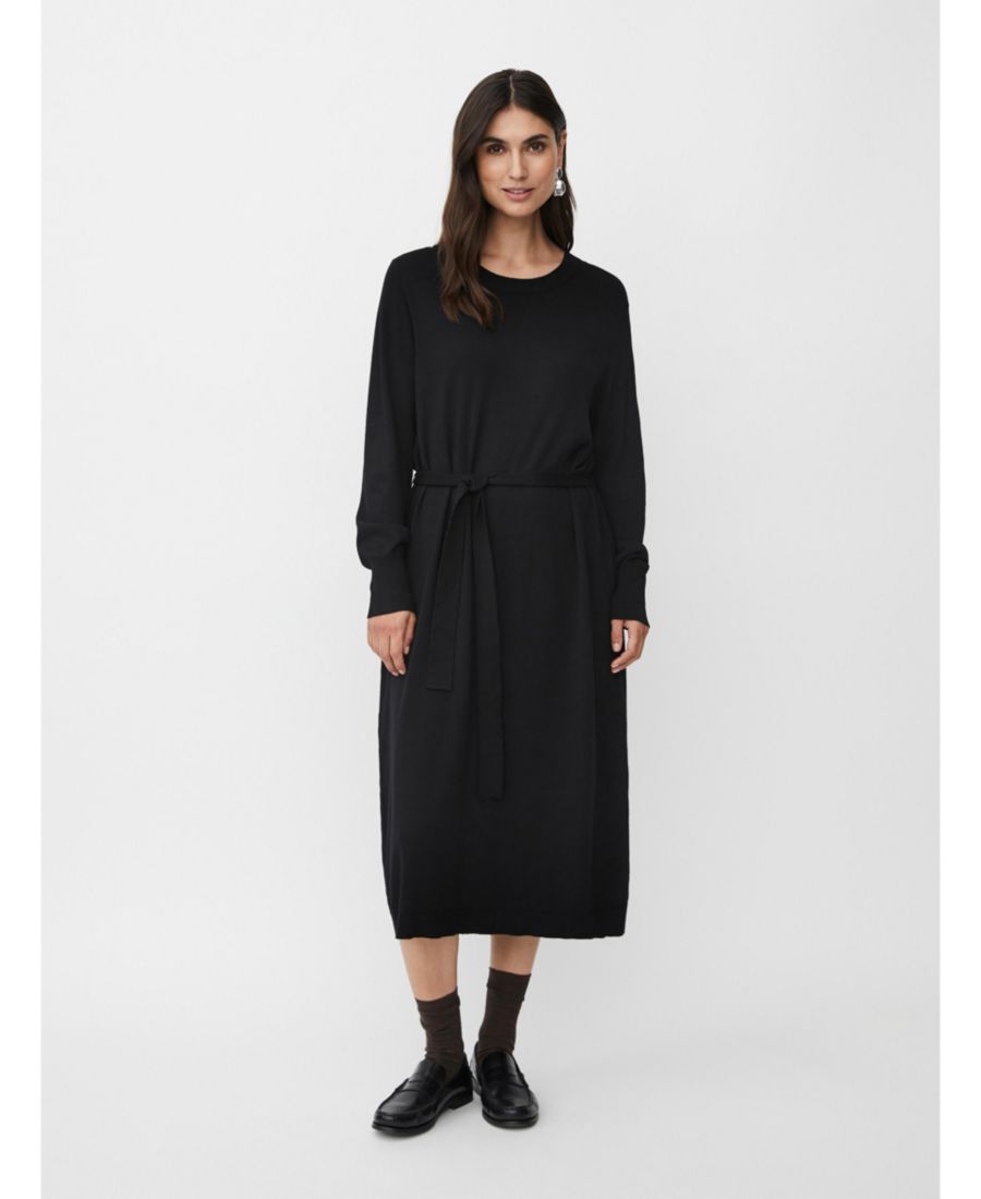 

Женское платье MaNisuta с длинными рукавами и поясом на талии Masai Copenhagen, Black