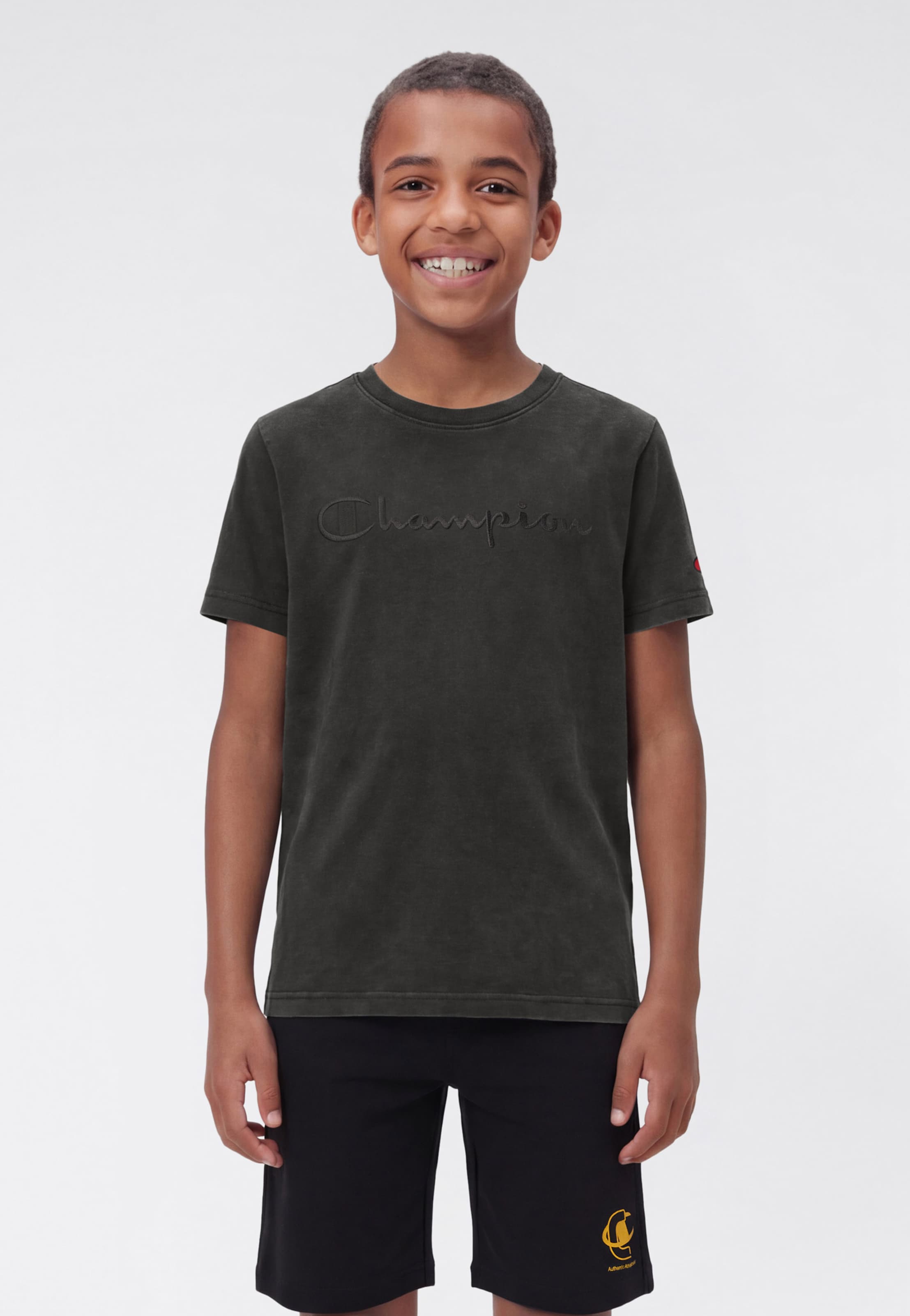 Champion Authentic Athletic Apparel Футболка в черном цвете — фото 2