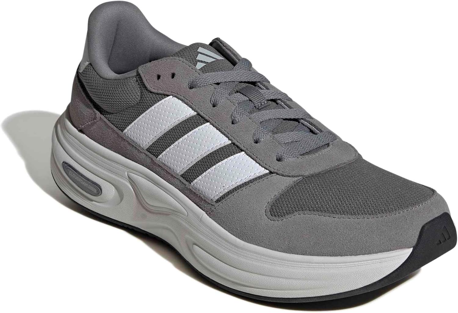 Мужские кроссовки Adidas Cloudfoam Cuxxion, белый/серый — фото 4