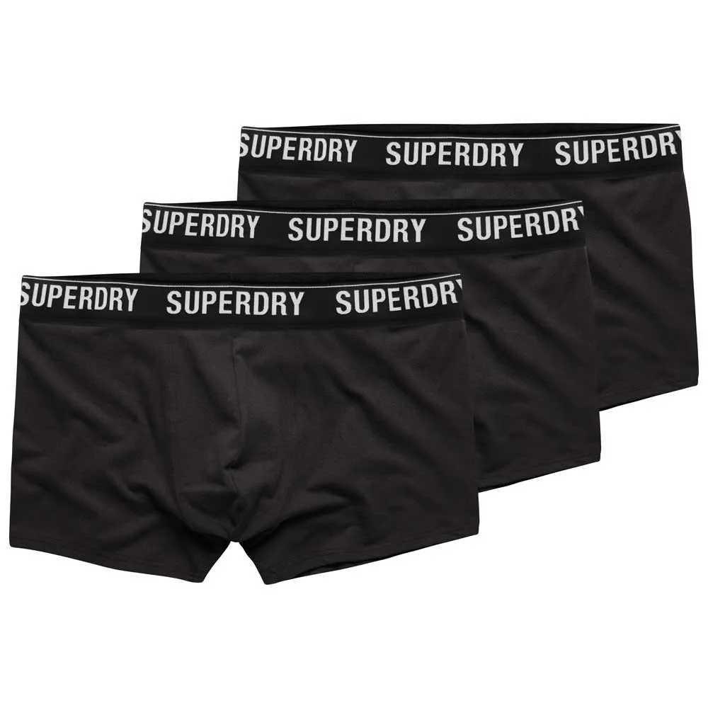 

Трусы-боксеры Superdry Multi 3 units, черный