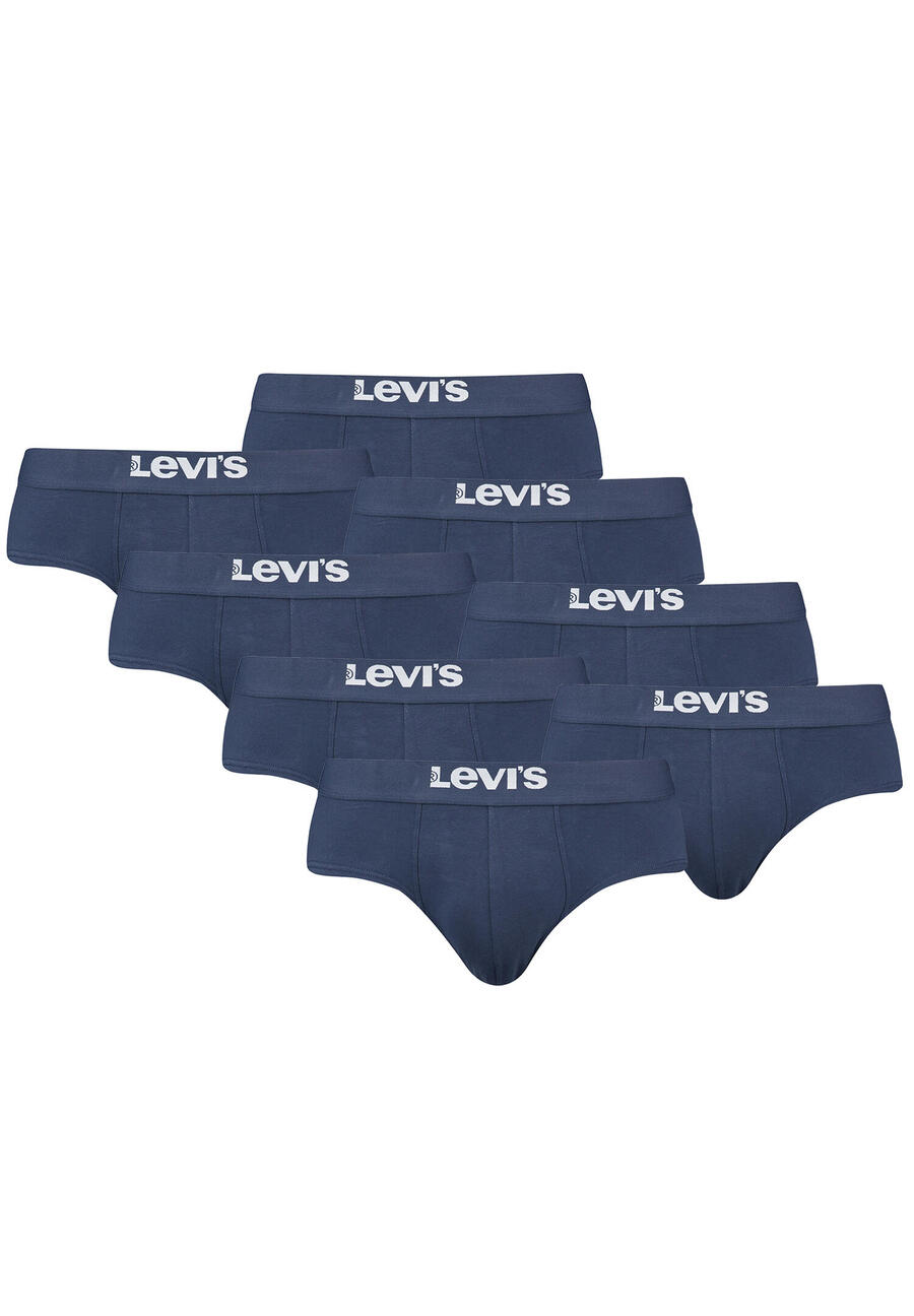 

БОКСЕРЫ, 8 пар, мужские трусы Levi's Solid Basic, нижнее белье из органического хлопка