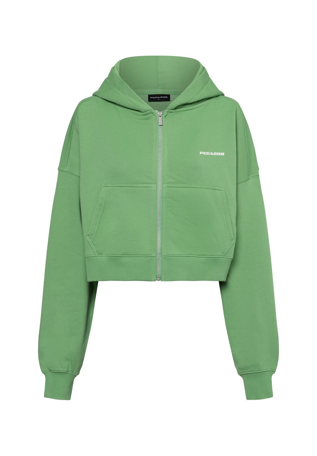 

Толстовка на молнии LANA LOGO CROPPED Pegador, зеленый