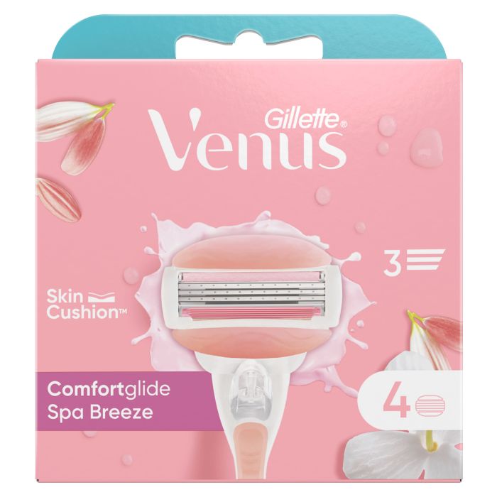 

Набор косметики Women Venus Spa Breeze Recambios Gillette, 4 unidades