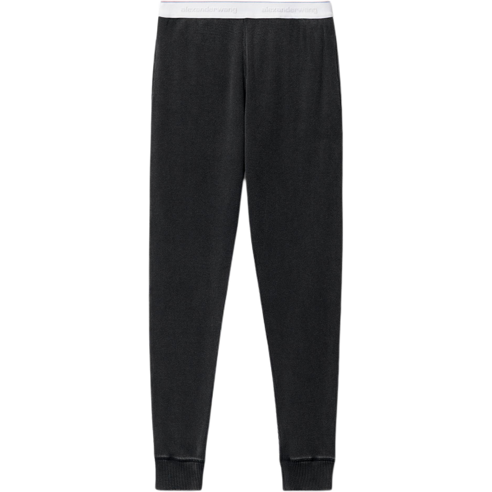 Коллекция Bodywear Вязаные спортивные штаны Унисекс Черный Alexander Wang — фото 2
