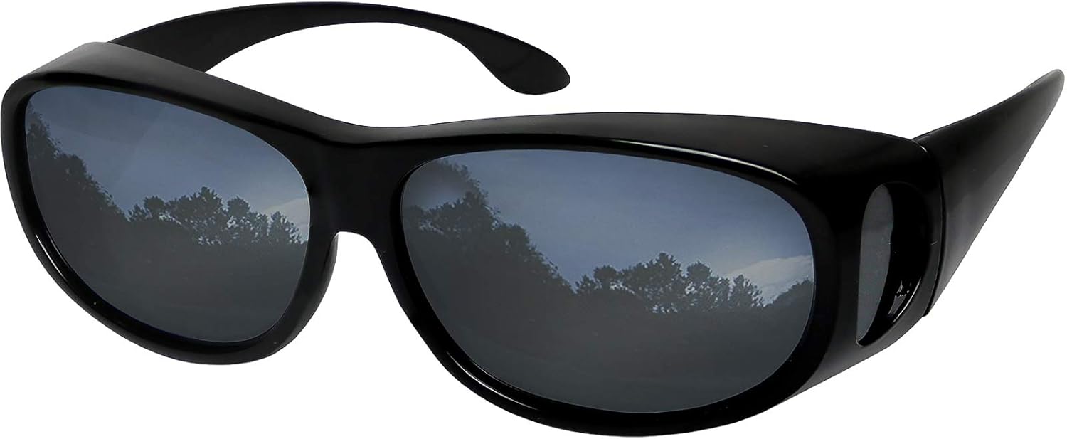 

Надеваются поверх солнцезащитных очков. В комплекте чехол для поляризованных линз. Носятся поверх очков с диоптриями. 100% защита от УФ-излучения. Подходят для мужчин и женщин Success Eyewear, Silver Mirror Lens