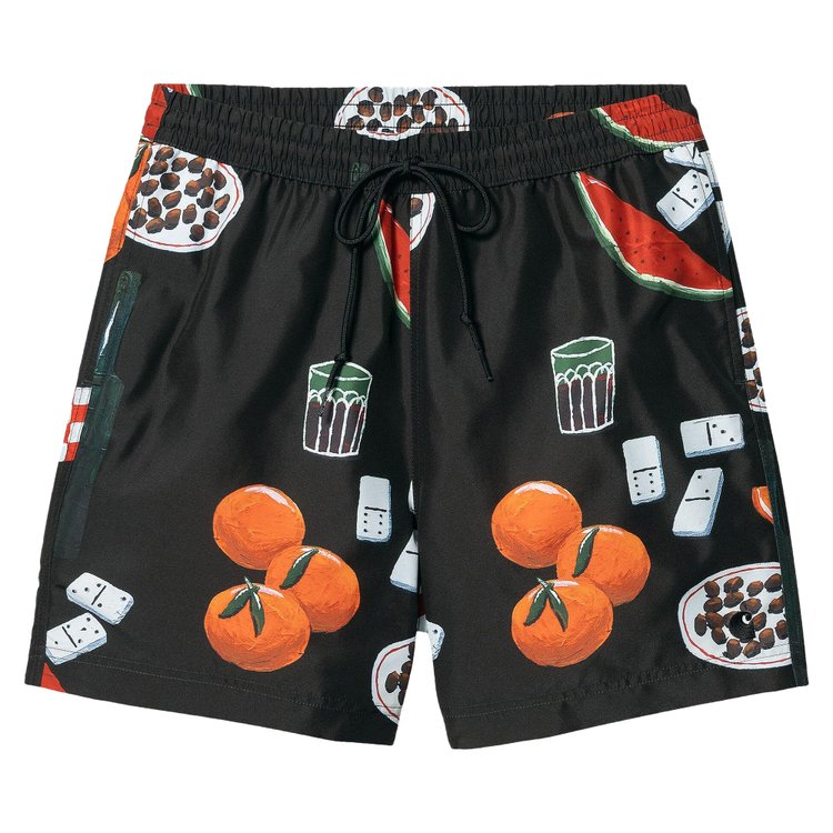 

Плавки Carhartt WIP Slater Swim Trunks, цвет Isis Maria Dinner Print/Black