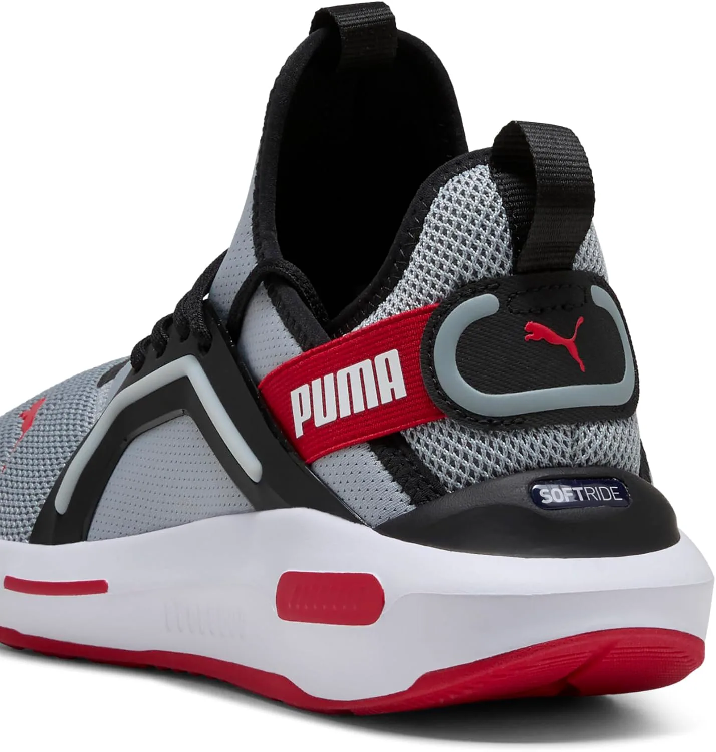 Мужские кроссовки для кросс-тренинга Puma Softride Enzo 5, серый/черный/красный — фото 3