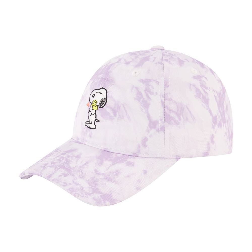 

Мужская кепка Peanuts Snoopy & Woodstock Hug Marble Tie Dye Dad Cap Licensed Character, мультиколор