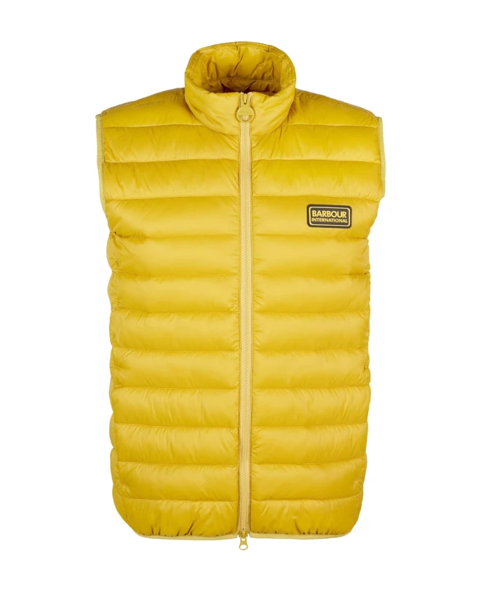 

Жилет Racer reed с логотипом на молнии Barbour, желтый