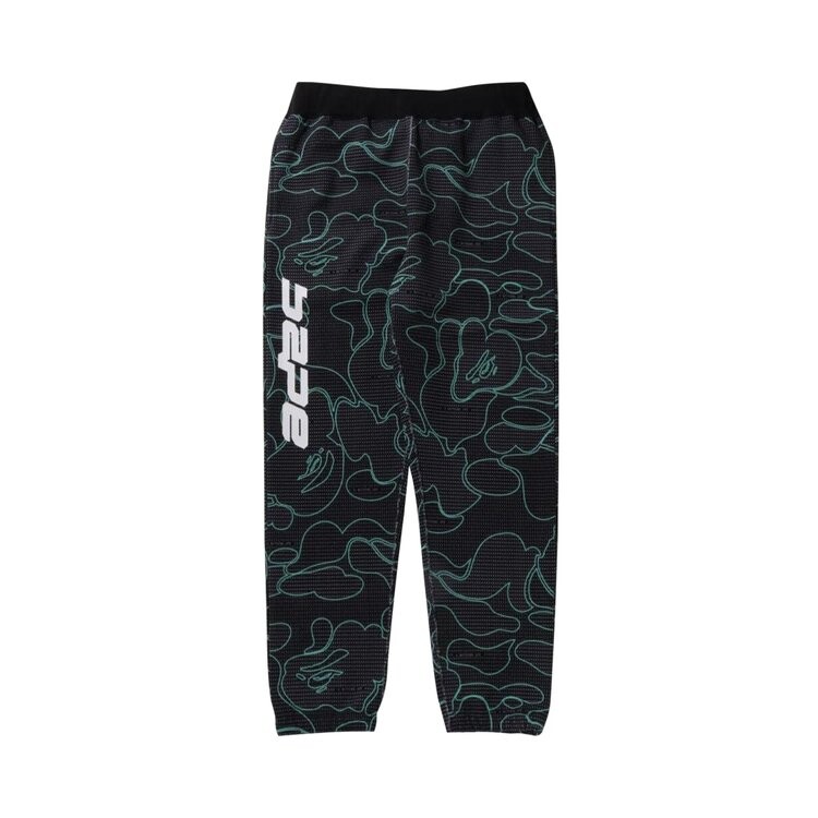 

Спортивные брюки BAPE Text Code Camo Sweatpants, черный