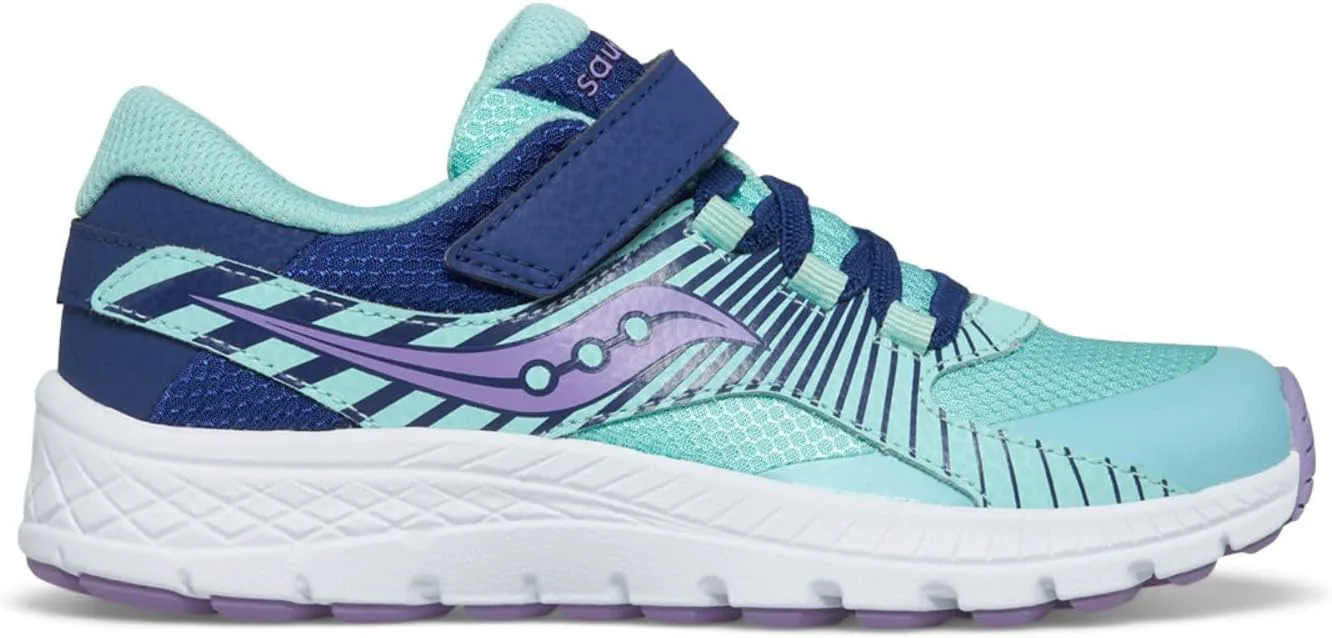 

Кроссовки Saucony Unisex-Child Velocer a/C (маленький/большой ребенок), темно-синий/фиолетовый