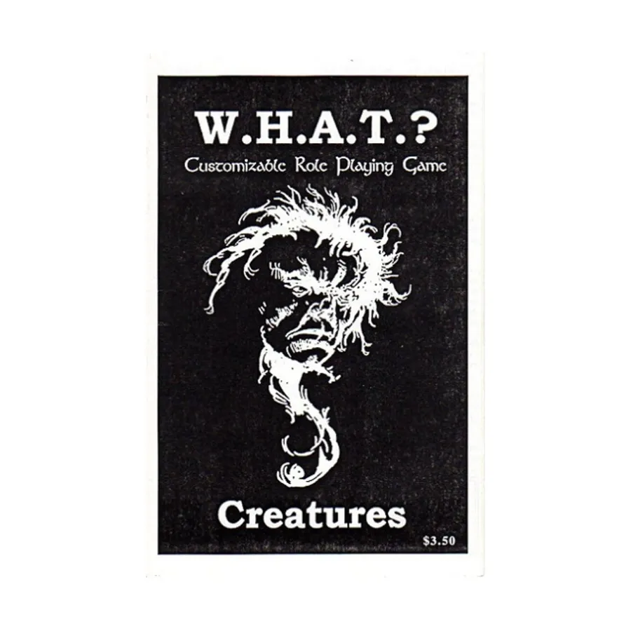 

Creatures, W.H.A.T. - The Worlds of Heroes & Tyrants RPG, мягкая обложка
