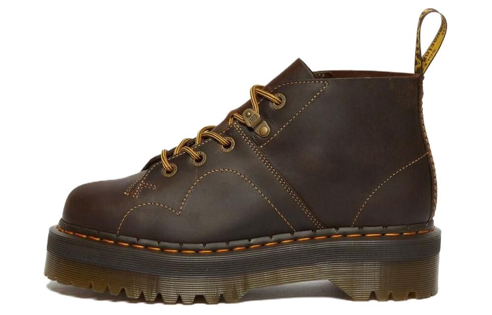 

Ботинки унисекс коричневые Dr.Martens