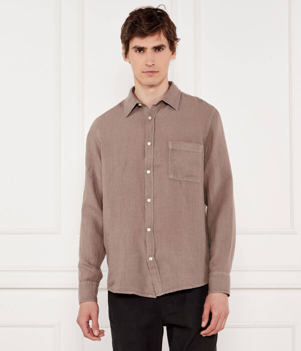 

Льняная рубашка relegant_6 Regular fit Boss Orange, желтый