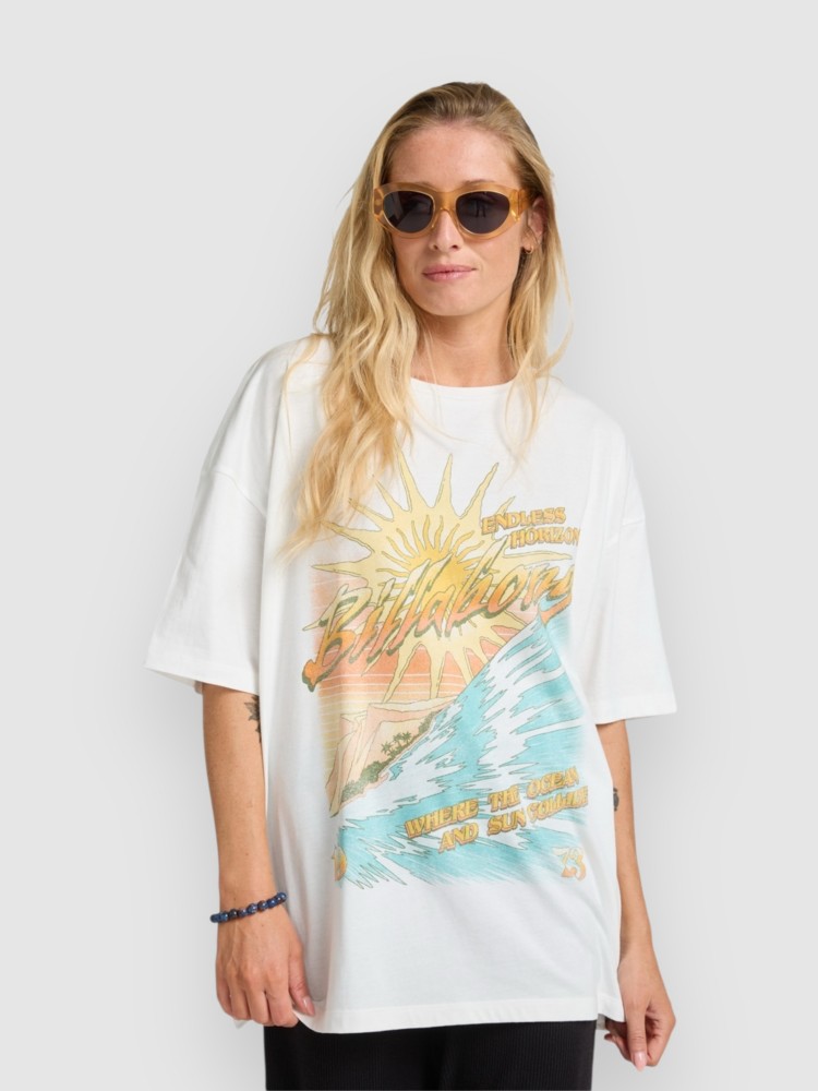

Футболка Billabong Where The Sun Collide T-Shirt, salt crystal
