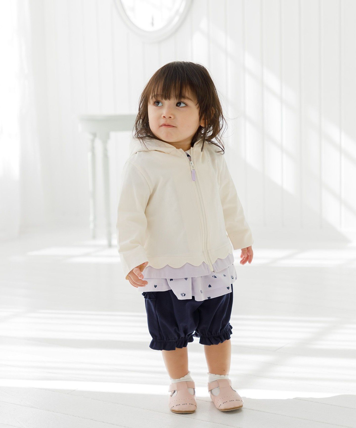[80-90 см] Толстовка LOVE Parent Kids Suite, Off-white [002] — фото 2