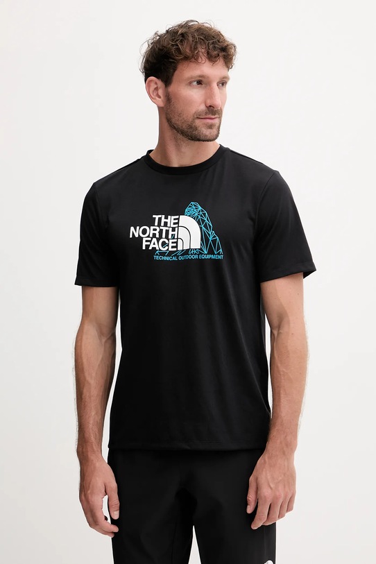 

Футболка спортивная Mountain Foundation The North Face, черный