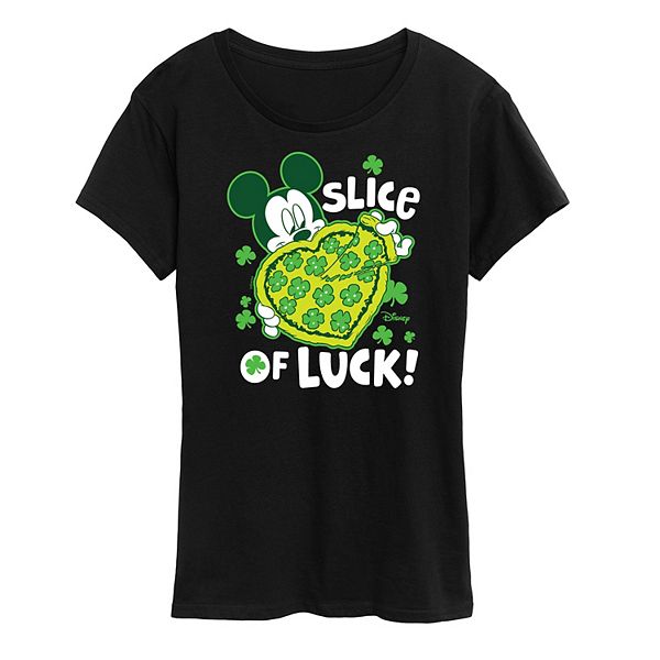 

Футболка с принтом Mickey Mouse St Patrick's Slice of Luck, женская, S Disney, Black, Черный, Футболка с принтом Mickey Mouse St Patrick's Slice of Luck, женская, S Disney, Black
