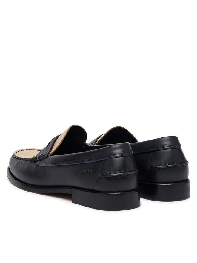 Tommy Hilfiger Мокасины Penny Crust FM0FM05836 темно-синие — фото 3