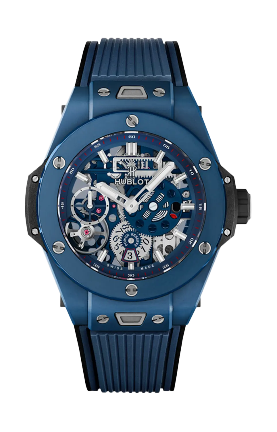 

Часы big bang meca 10 ceramic blue Hublot