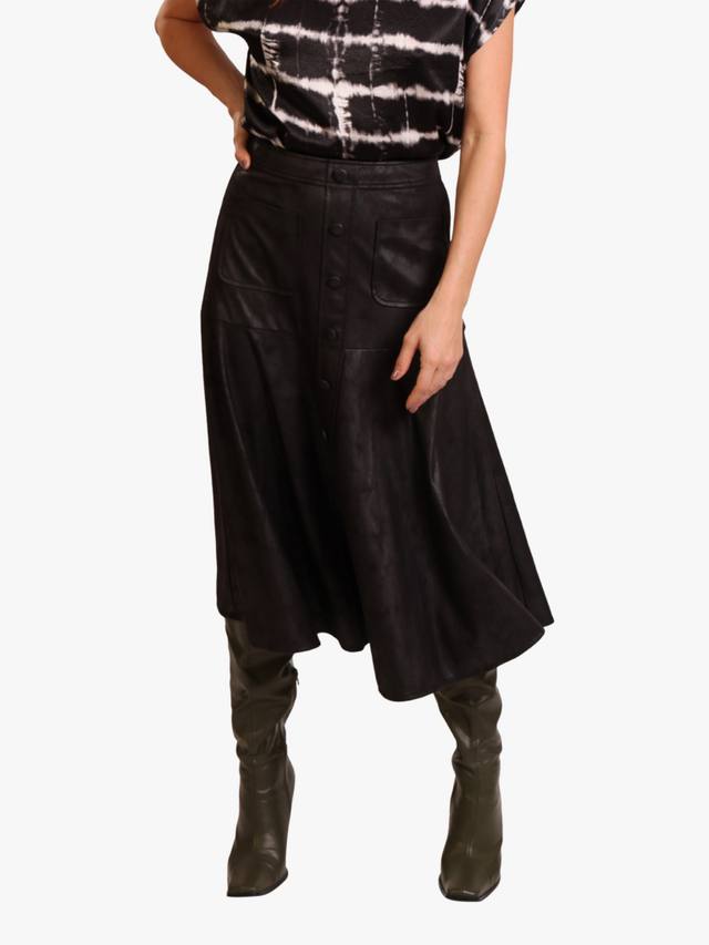 

Rigg плиссированная юбка миди с баской Traffic People