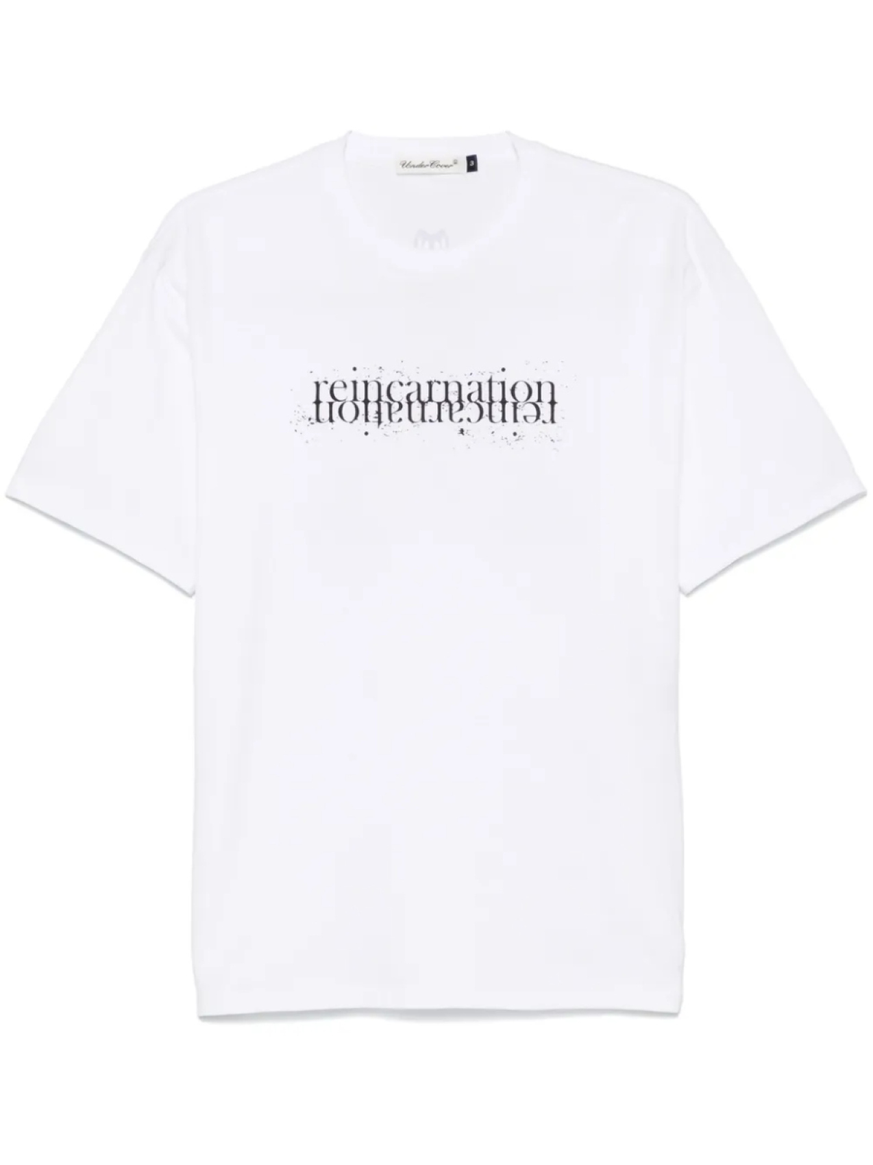

Футболка с графическим принтом Undercover, белый