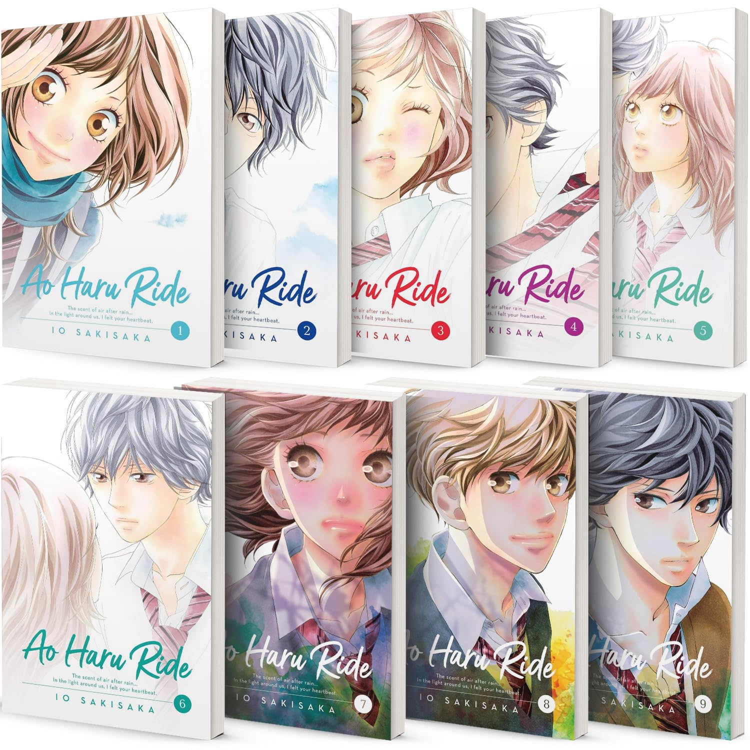 

Ao Haru Ride Manga Set, Vol. 1-9 (Generic)