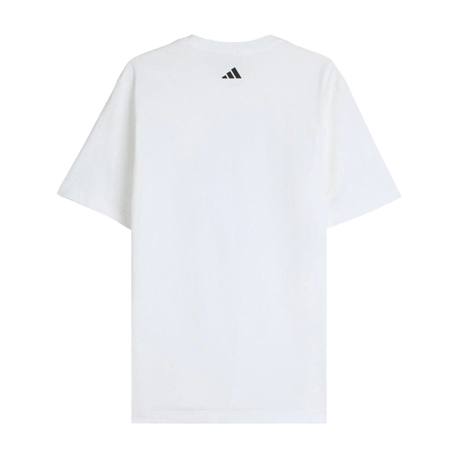 Футболка Adidas x BAPE Milo с коротким рукавом, белая, модель — фото 2