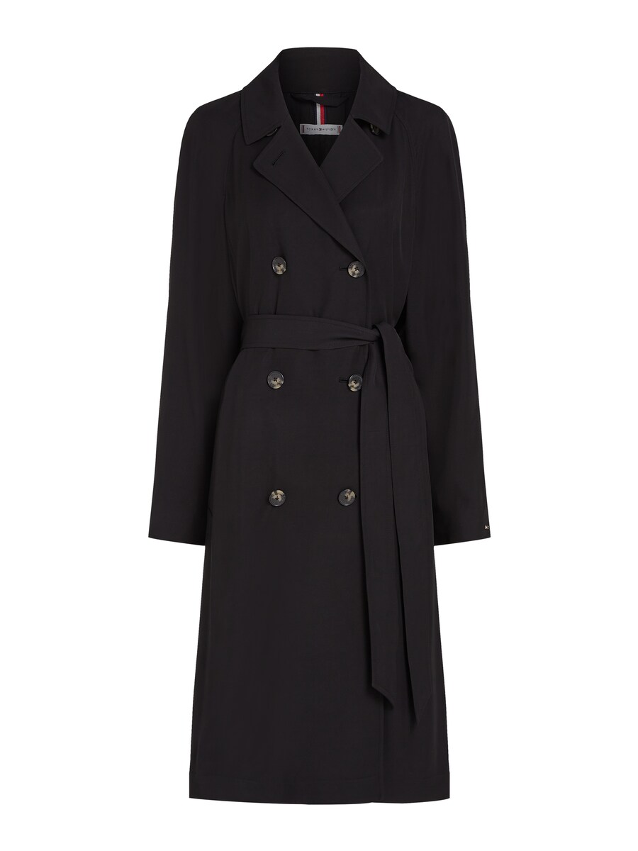 

Межсезонное пальто TOMMY HILFIGER ESSENTIAL FLUID TRENCH, черный