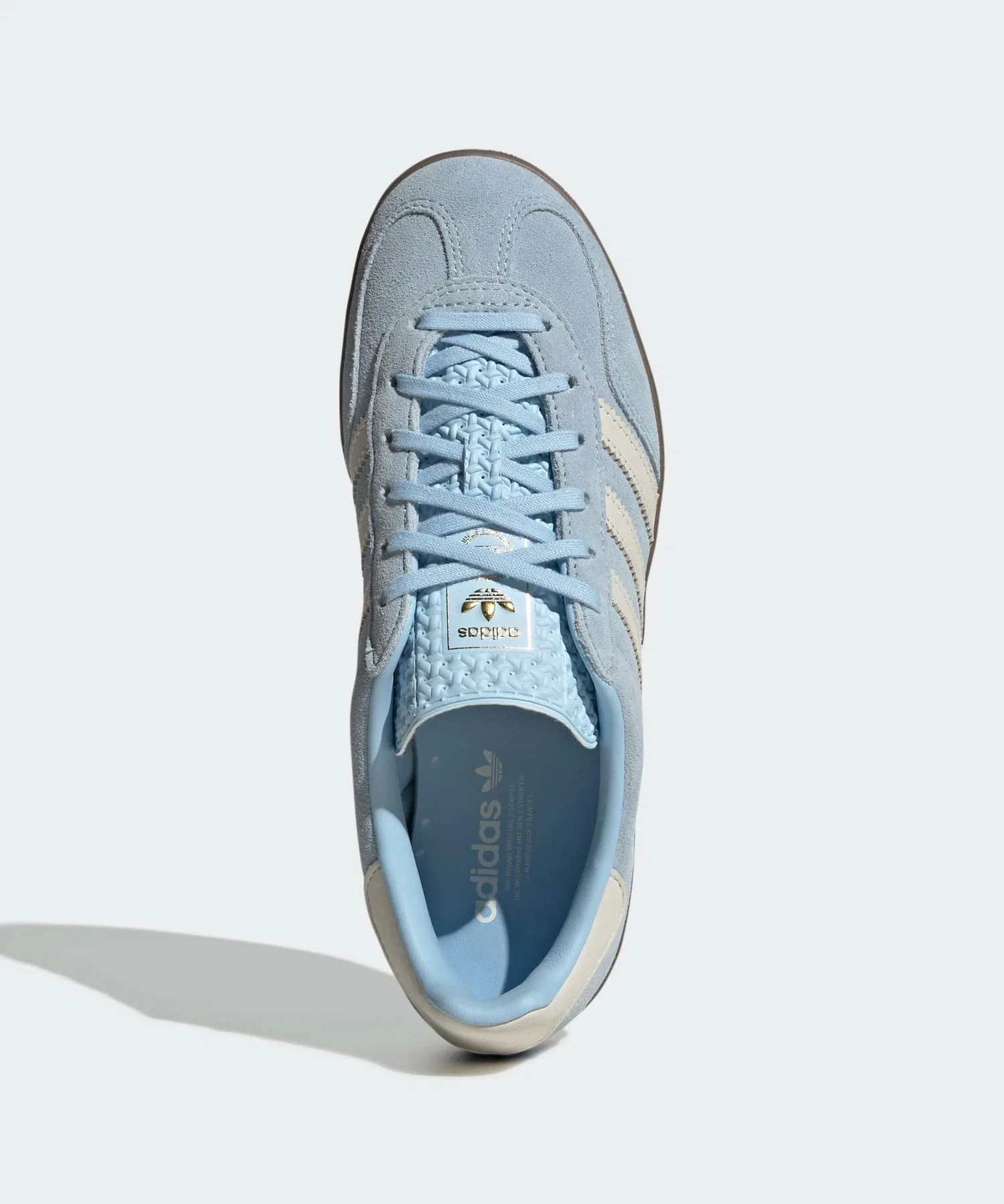 Мужские/Женские кроссовки Gazelle Indoor adidas синие — фото 2