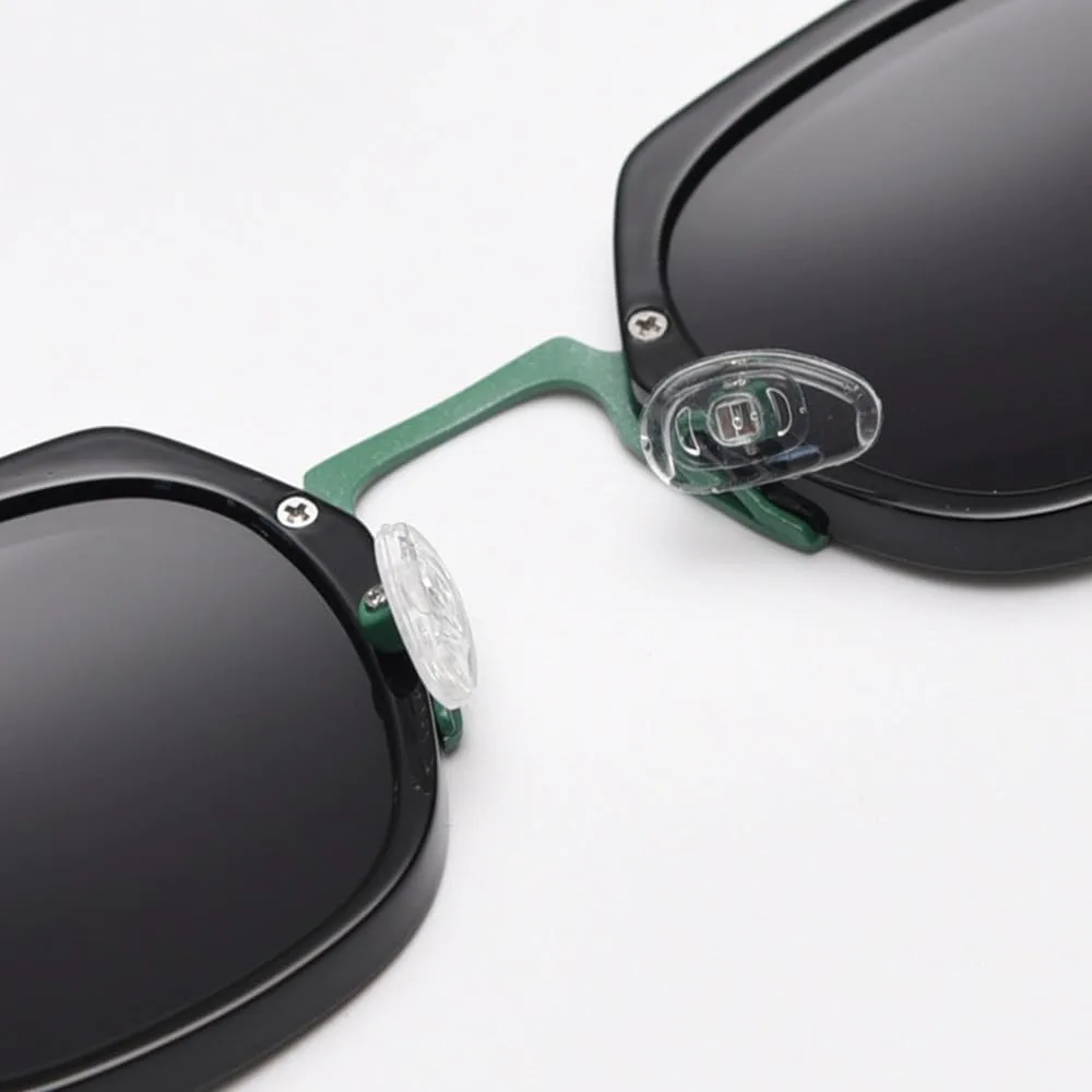 

женские винтажные солнцезащитные очки мужские ретро летние мужские солнцезащитные очки для женщин панк стиль металлические UV400 HVTVTLA, Blue Black Frame