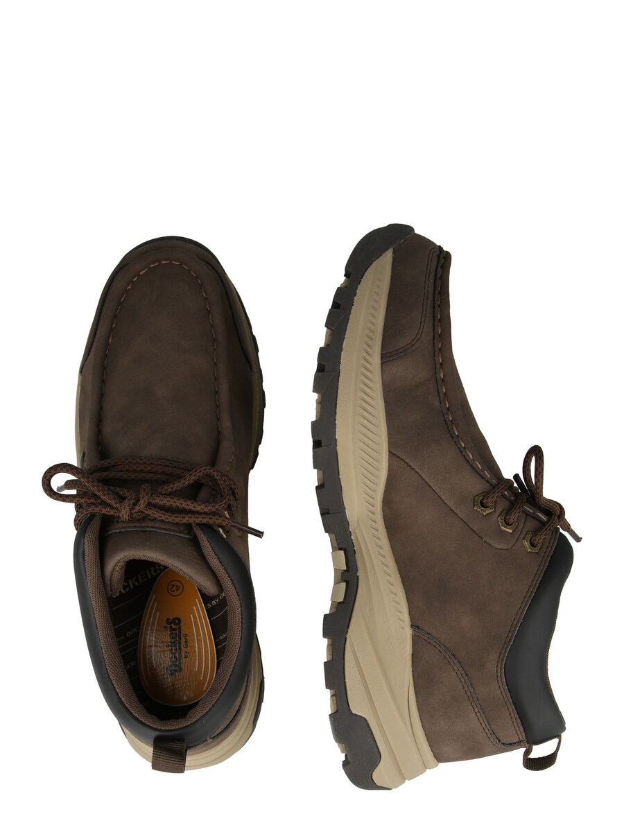 Спортивная обувь на шнуровке Dockers by Gerli, цвет Brown/Dark brown — фото 2