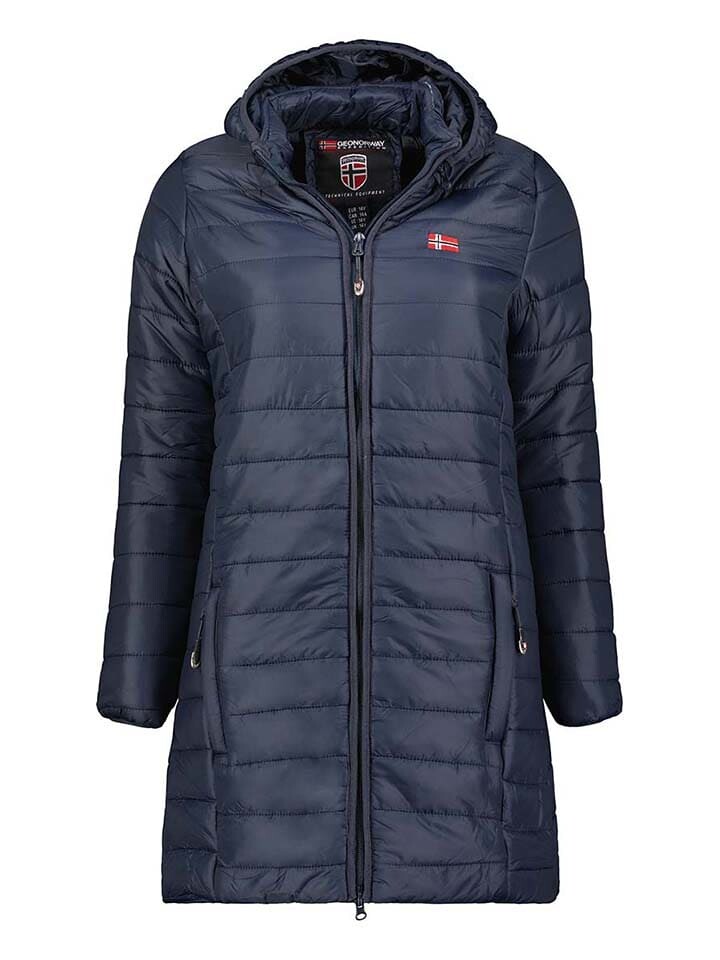 

Стеганое пальто Geographical Norway Steppmantel Atika, темно-синий