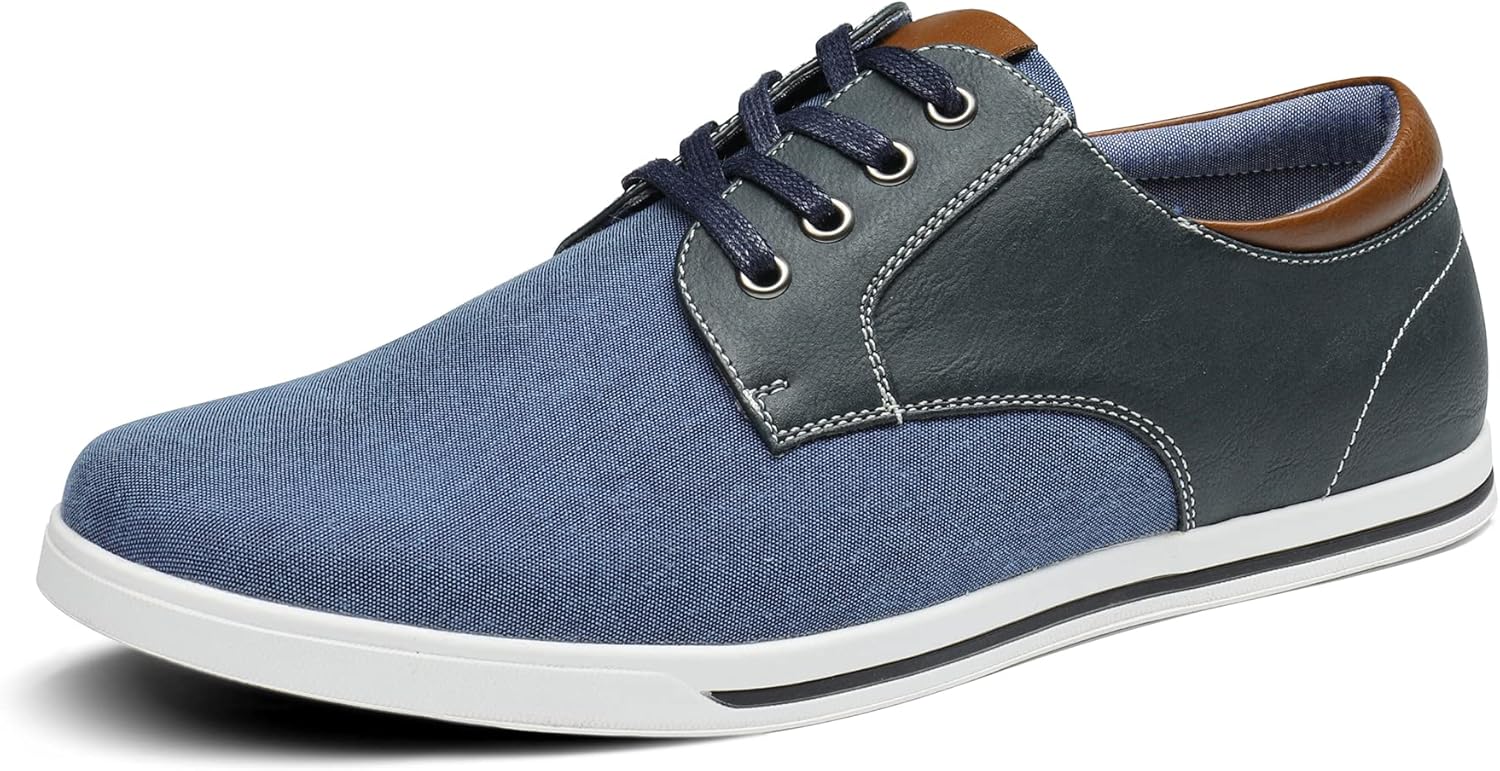 

Мужские оксфорды-кроссовки Bruno Marc, повседневная и деловая обувь, темно-синий