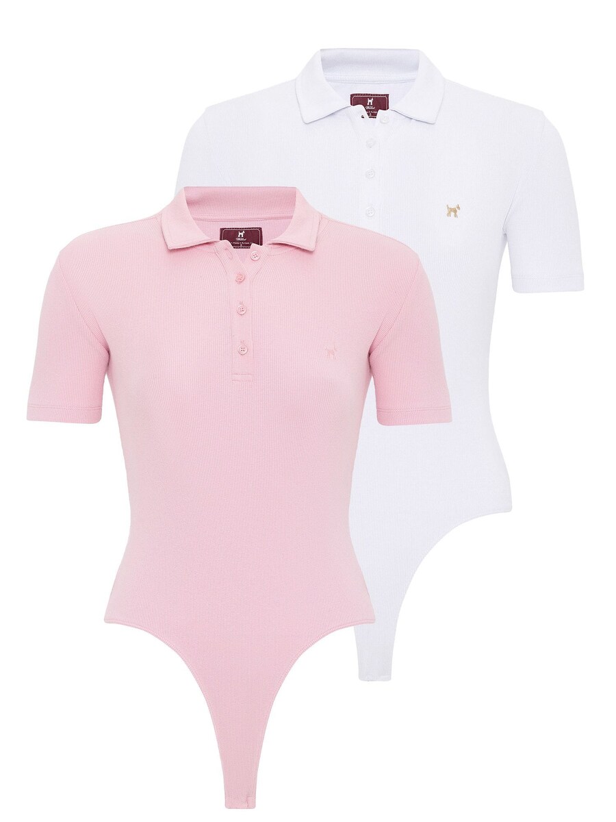 

Боди-рубашка Williot Esperanza, цвет Pink/White