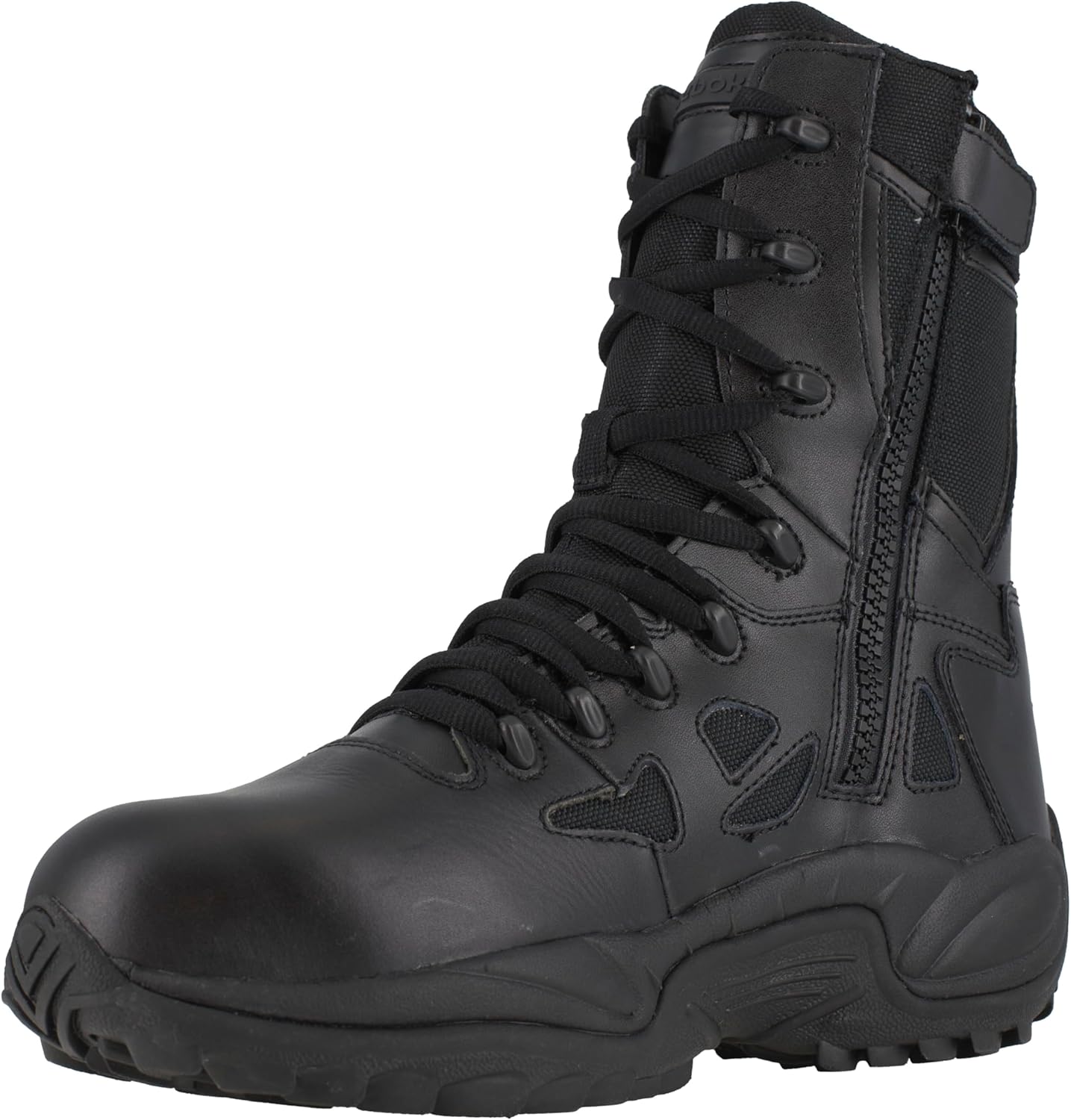 Мужские ботинки Reebok Work Rapid Response RB 8 с композитным носком, черный — фото 4