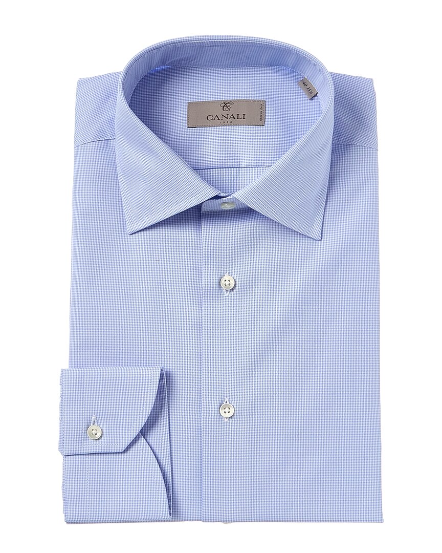 

Рубашка Canali Modern Fit, синий