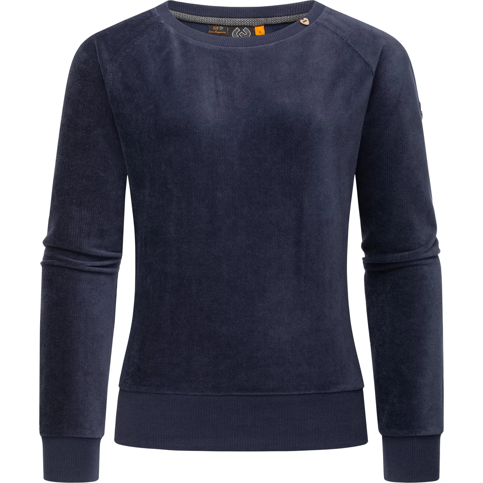 

Свитер Ragwear "Johanka Velvet", стильный женский свитер вельветового вида, цвет морской волны