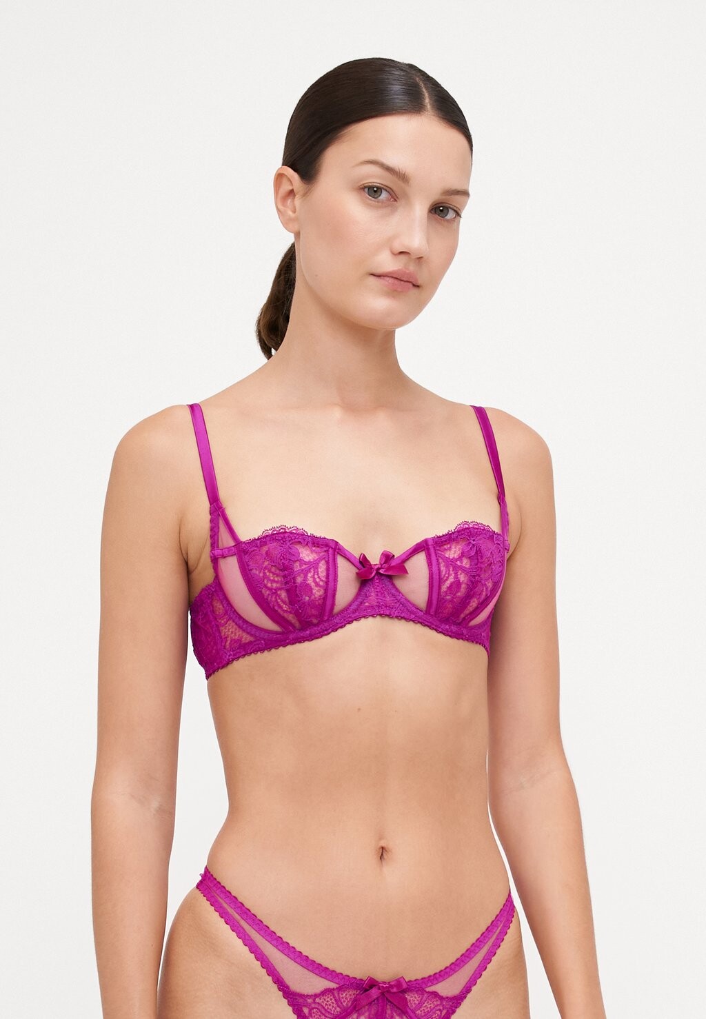 

Бюстгальтер на косточках ROZLYN BRA Agent Provocateur, фиолетовый