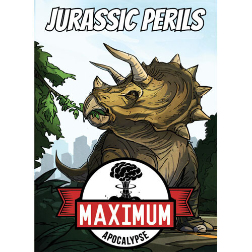 

Настольная игра Rock Manor Games Maximum Apocalypse: Jurassic Perils Expansion