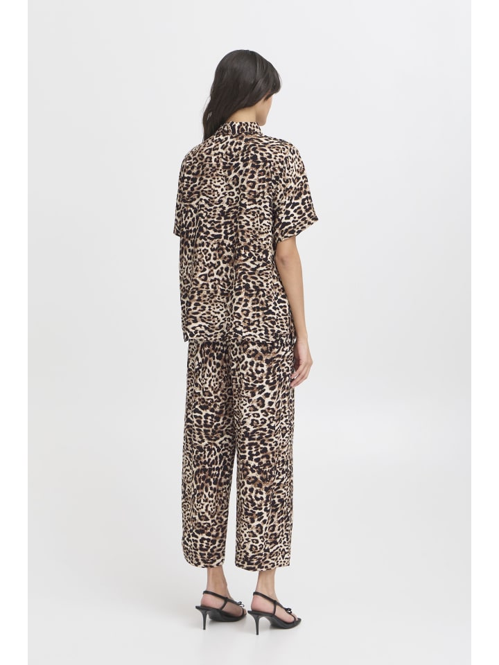 

Рубашка с короткими рукавами BYMMJOELLA, стандартный крой, цвет Birch Leopard b. young