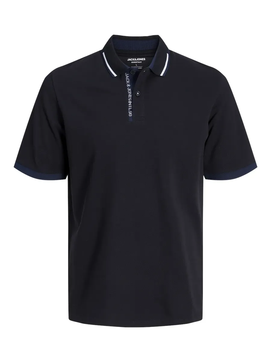 

Рубашка-поло Jack & Jones "JJSTEEL POLO SS", черный